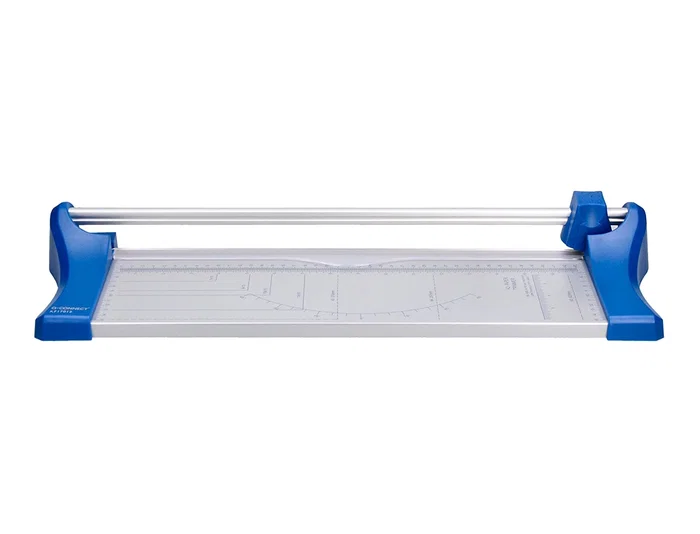 Q-connect Cizalla de Rodillo Metálica 44 cm con Base de Aluminio