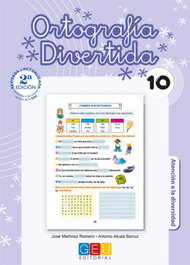 Ortografía divertida 10, José Martínez Romero - GEU