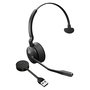 Jabra Engage 55 Headset Mono Inalámbrico DECT para Oficina/Call Center con USB-A, Compatibilidad UC, Micrófono Boom y Batería 13h