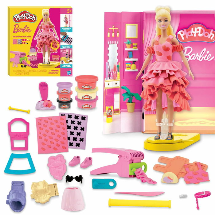 Play-Doh Set de plastilina Barbie Fashion Show Play-Doh Set de plastilina Barbie Fashion Show