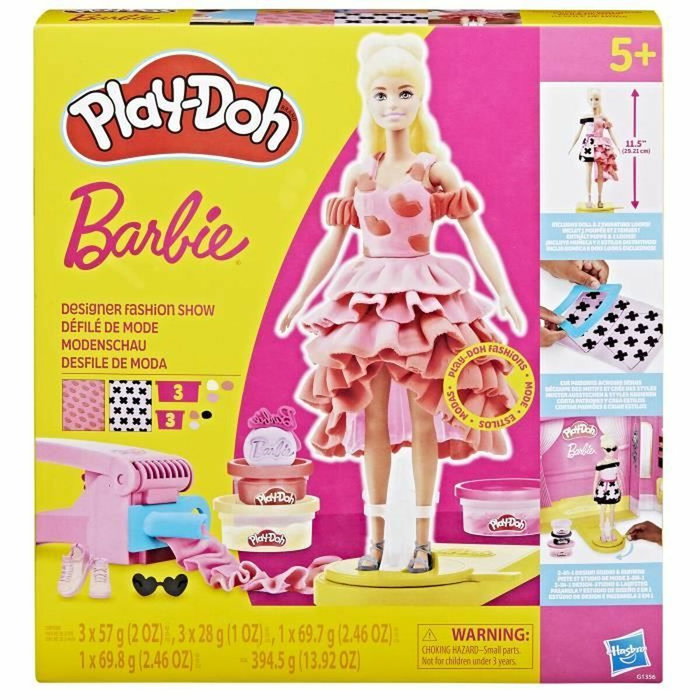 Play-Doh Set de plastilina Barbie Fashion Show Play-Doh Set de plastilina Barbie Fashion Show