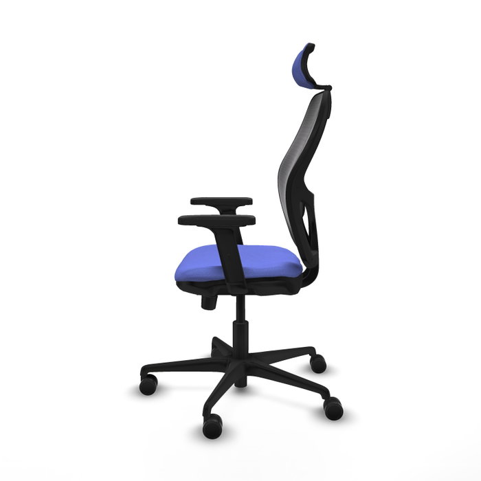 PIQUERAS Y CRESPO Silla de oficina Jorquera Azul claro y Negro