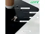 Leitz Alfombrilla de Sobremesa Grande, Protector de Escritorio Impermeable, 80x40 cm, Negro
