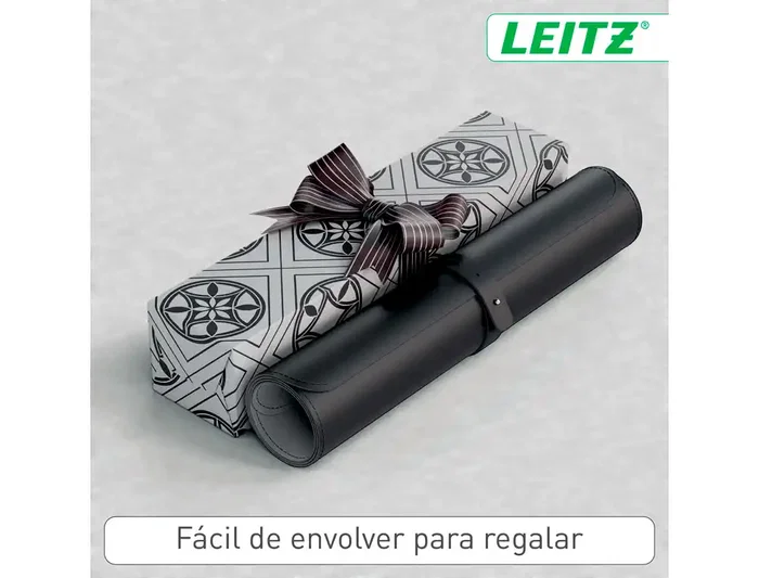 Leitz Alfombrilla de Sobremesa Grande, Protector de Escritorio Impermeable, 80x40 cm, Negro