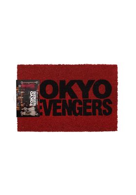 Sd toys Felpudo Tokyo Revengers Logo Sobre Rojo 60x40 cm Fibra de Coco Resistente