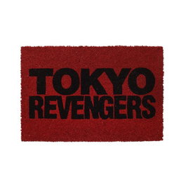 Sd Toys Felpudo Alfombrilla 60x40 cm Tokyo Revengers Logo Negro sobre Fondo Rojo