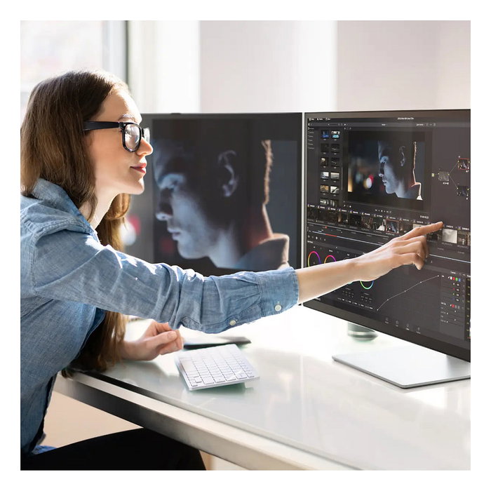 ALOGIC Monitor 32" 4K UHD Táctil con Webcam 8MP y Suministro de Energía USB 65W 32C4KPDWT