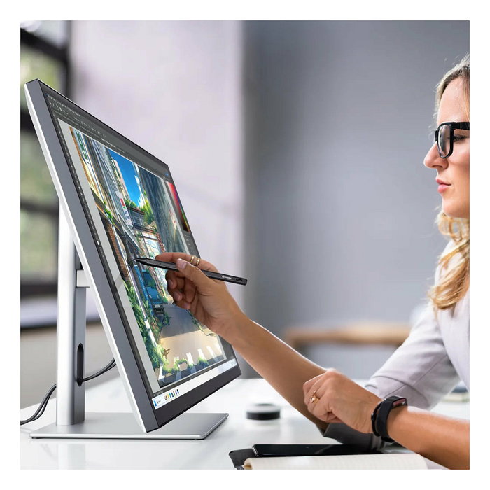 ALOGIC Monitor 32" 4K UHD Táctil con Webcam 8MP y Suministro de Energía USB 65W 32C4KPDWT