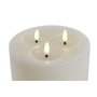 DKD Home Decor Vela Led Beige 15 x 15 x 7 cm