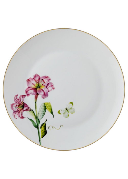 Hermia DNR0066 Juego de Platos de Servicio en Porcelana, 6 Piezas, 27x27x2cm