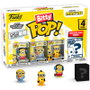 FUNKO Bitty POP Minions Series 3 Blister de 4 figuras