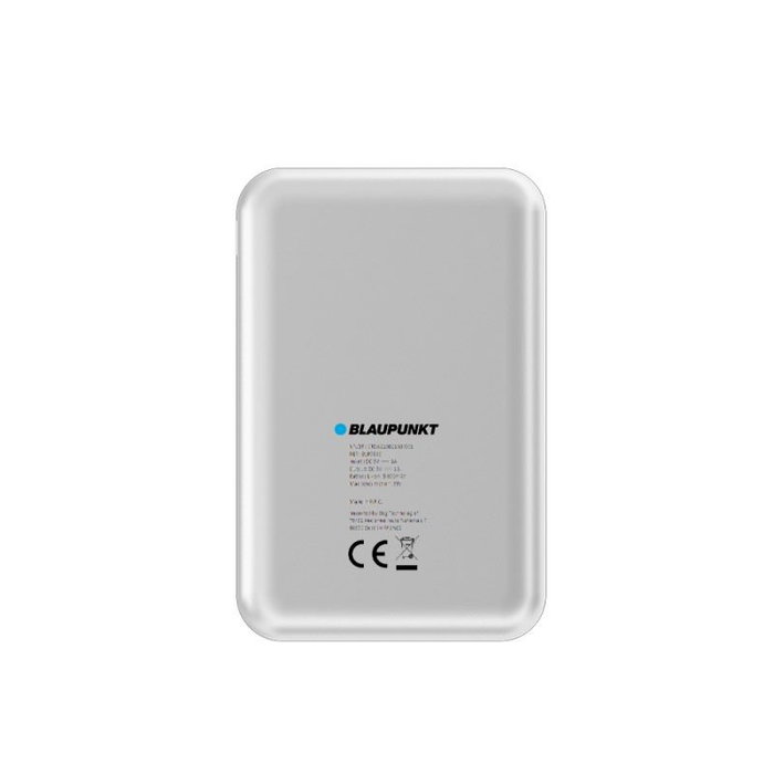 BLAUPUNKT Powerbank 5000 mAh 5W con Entrada/Salida USB Tipo-C - Carga Rápida y Portátil