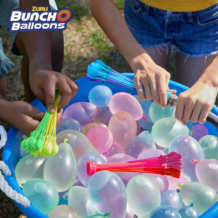 Globos de Agua con Inflador Zuru Bunch-o-Balloons 24 Unidades Globos de Agua con Inflador Zuru Bunch-o-Balloons 24 Unidades