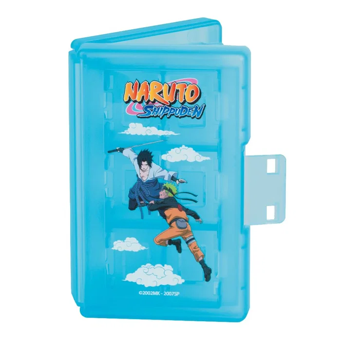 Konix Estuche de cartuchos para Nintendo Switch, Naruto, Azul, 80389000003 Konix Estuche de cartuchos para Nintendo Switch, Naruto, Azul, 80389000003