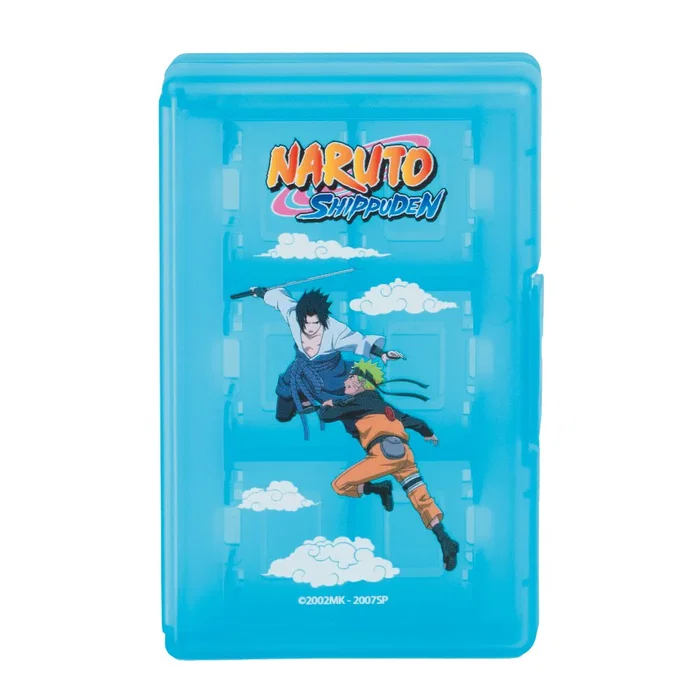 Konix Estuche de cartuchos para Nintendo Switch, Naruto, Azul, 80389000003 Konix Estuche de cartuchos para Nintendo Switch, Naruto, Azul, 80389000003