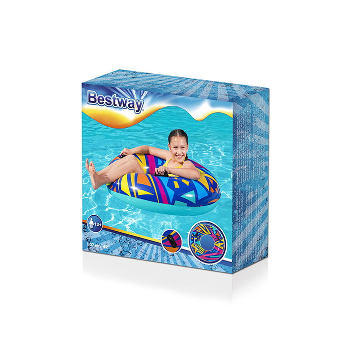 Bestway Flotador Hinchable Decorado con Asas Color Surtido D107 cm +12 Años Playa y Piscina 36228 Bestway Flotador Hinchable Decorado con Asas Color Surtido D107 cm +12 Años Playa y Piscina 36228