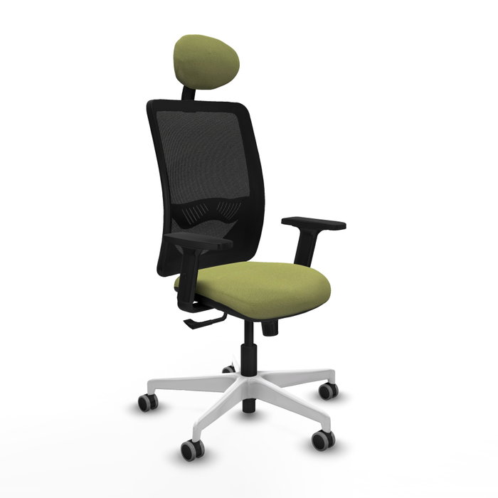 PIQUERAS Y CRESPO Silla de oficina Zulema Verde oliva con mecanismo Sincro PIQUERAS Y CRESPO Silla de oficina Zulema Verde oliva con mecanismo Sincro