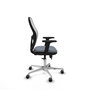 PIQUERAS Y CRESPO Silla de oficina Jorquera Gris y Blanco