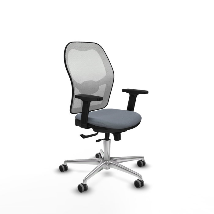 PIQUERAS Y CRESPO Silla de oficina Jorquera Gris y Blanco PIQUERAS Y CRESPO Silla de oficina Jorquera Gris y Blanco