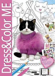 BOOK'N'APP Animales (Dress & Color ME A4)