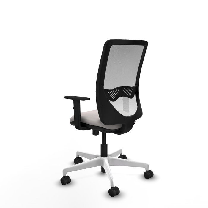 PIQUERAS Y CRESPO Silla de oficina Zulema con mecanismo Sincro en Blanco PIQUERAS Y CRESPO Silla de oficina Zulema con mecanismo Sincro en Blanco