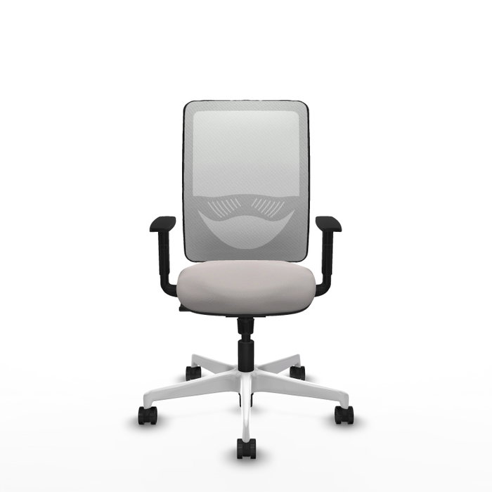 PIQUERAS Y CRESPO Silla de oficina Zulema con mecanismo Sincro en Blanco PIQUERAS Y CRESPO Silla de oficina Zulema con mecanismo Sincro en Blanco