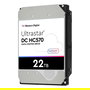 Western Digital 22TB Ultrastar DC HC570 HDD - 3.5" SATA III, 7200RPM, 512MB Cache, para Servidor/Estación de Trabajo