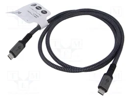 GOOBAY Cable Thunderbolt 3, Thunderbolt 4 y USB 4.0 de 1m