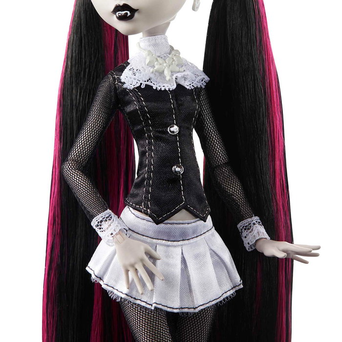 Monster High Hkn27 Muñeca Real Drama Draculaura, Colección Monstruo-secretos, con Pelo Extralargo y Accesorios, +6 Años Monster High Hkn27 Muñeca Real Drama Draculaura, Colección Monstruo-secretos, con Pelo Extralargo y Accesorios, +6 Años