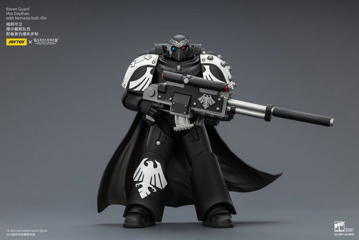 Joy Toy Warhammer 40,000 Figura Raven Guard Mor Deythan 12 cm