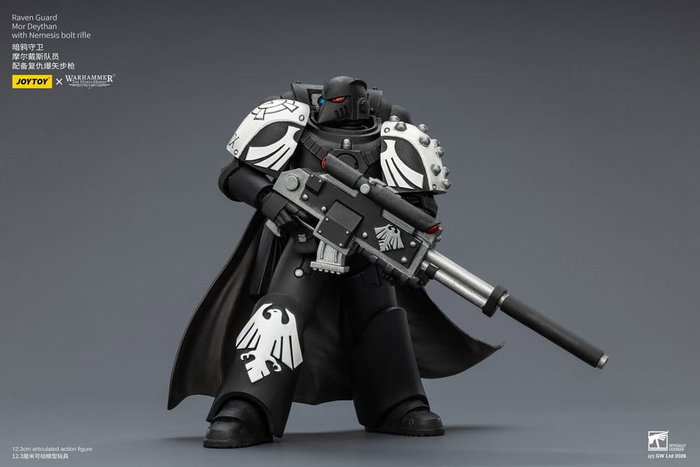 Joy Toy Warhammer 40,000 Figura Raven Guard Mor Deythan 12 cm