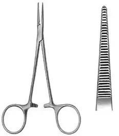 B. Braun Pinza Hemos Rochester-Pean Recta 185 mm Quirúrgica