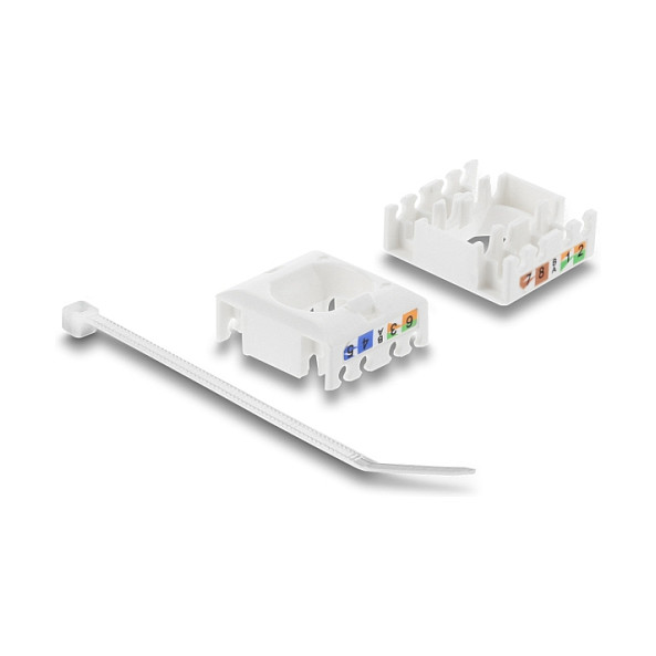DeLOCK 90799 Módulo Keystone RJ45 Cat.6 UTP sin herramientas con tapa protectora
