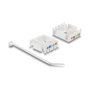 DeLOCK 90799 Módulo Keystone RJ45 Cat.6 UTP sin herramientas con tapa protectora
