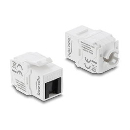 DeLOCK 90799 Módulo Keystone RJ45 Cat.6 UTP sin herramientas con tapa protectora