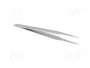 LINDSTRÖM Pinza rectos 120mm de acero inoxidable