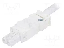 STEGO Cable de alimentación 025 conexión en cascada blanco 2m