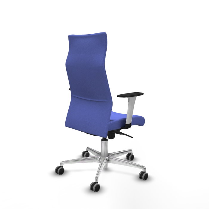 PIQUERAS Y CRESPO Sillón Albacete Azul claro con Mecanismo Sincro y Base de Aluminio PIQUERAS Y CRESPO Sillón Albacete Azul claro con Mecanismo Sincro y Base de Aluminio
