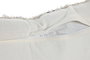 DKD Home Decor Cojín Algodón Viscosa Crema 50x12x30