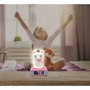 Lexibook Despertador con luz nocturna de gato 3D y efectos de sonido