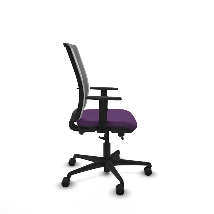 PIQUERAS Y CRESPO Silla de oficina Haches con mecanismo Sincro/Traslack, Morado y Gris PIQUERAS Y CRESPO Silla de oficina Haches con mecanismo Sincro/Traslack, Morado y Gris