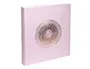 Exacompta Álbum de fotos Ellipse 60 páginas 29x22 cm rosa - Cubierta efecto PU, gran formato con lámina protectora