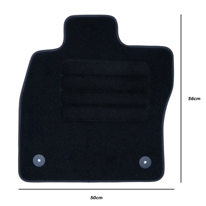 OCC Design Alfombrilla a Medida Volkswagen Golf VII (2012-2019) 5 PZ Azul