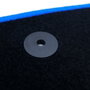 OCC Design Alfombrilla a Medida Volkswagen Golf VII (2012-2019) 5 PZ Azul