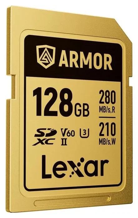 Lexar Armor Gold SDXC 128 GB UHS-II V60 Lexar Armor Gold SDXC 128 GB UHS-II V60