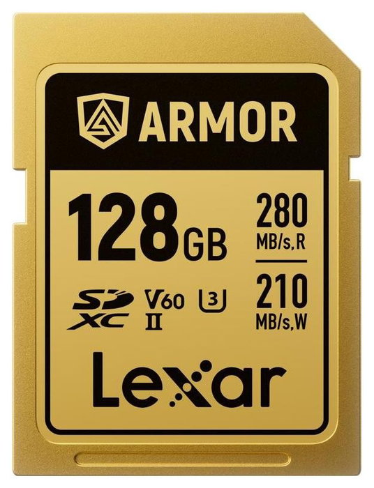 Lexar Armor Gold SDXC 128 GB UHS-II V60 Lexar Armor Gold SDXC 128 GB UHS-II V60