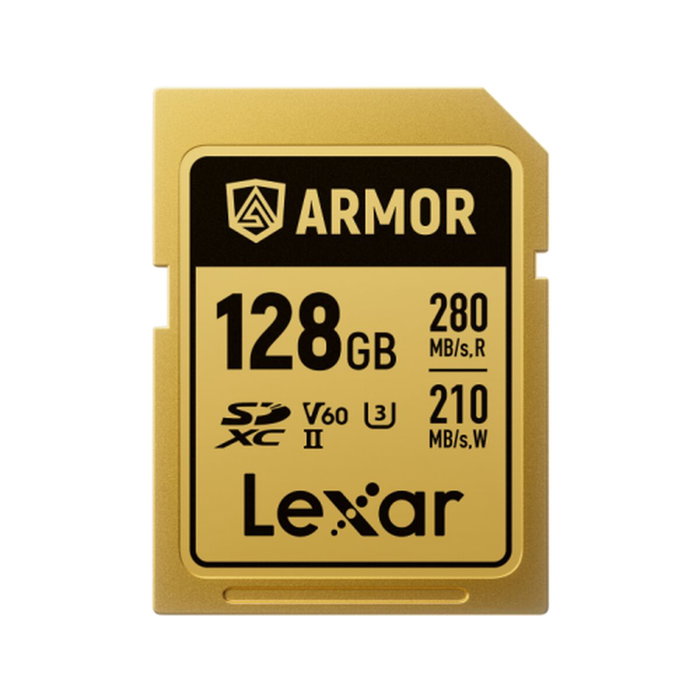 Lexar Armor Gold SDXC 128 GB UHS-II V60 Lexar Armor Gold SDXC 128 GB UHS-II V60