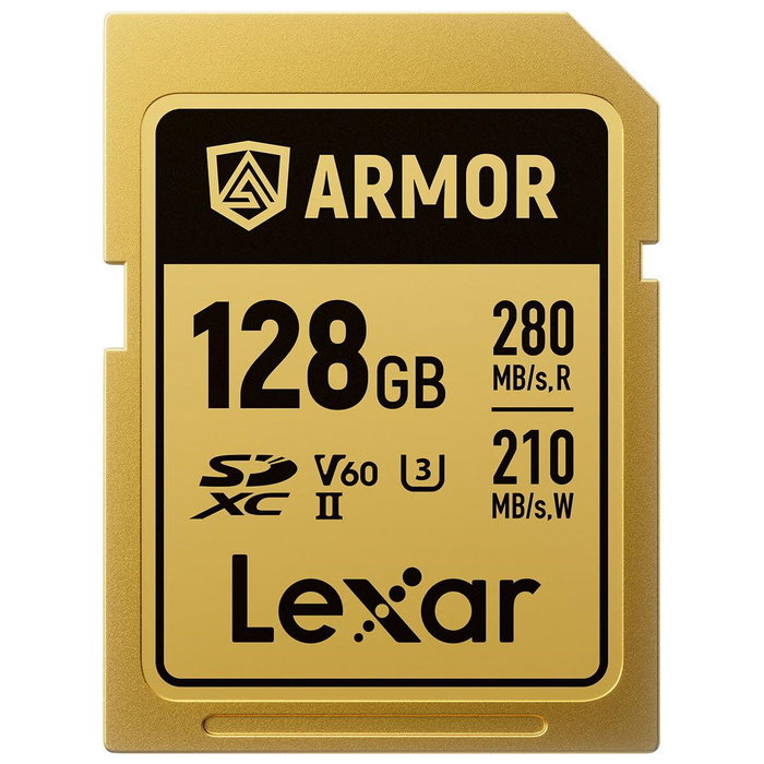 Lexar Armor Gold SDXC 128 GB UHS-II V60 Lexar Armor Gold SDXC 128 GB UHS-II V60