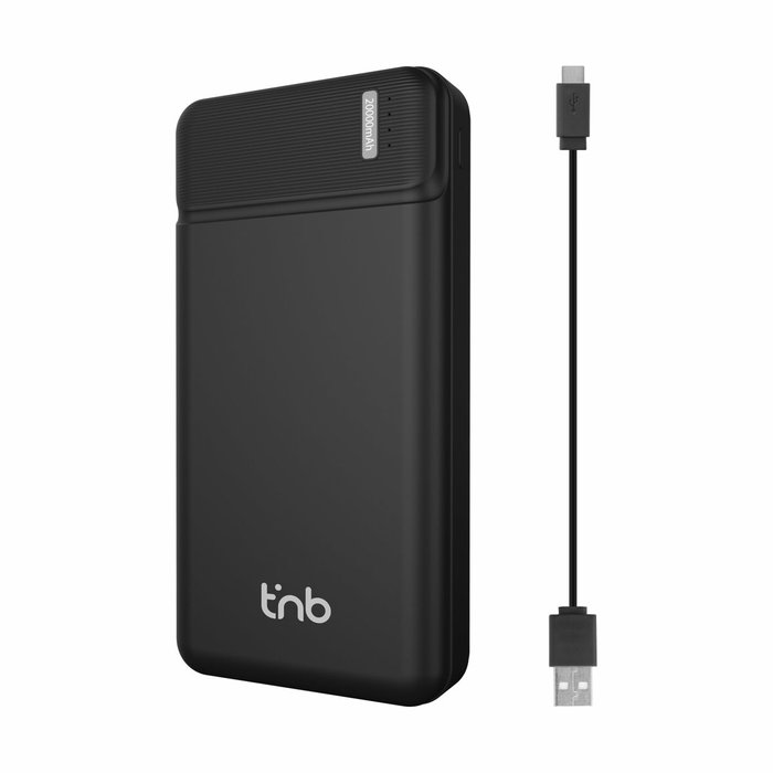 T'nb Powerbank Negro 20000mAh