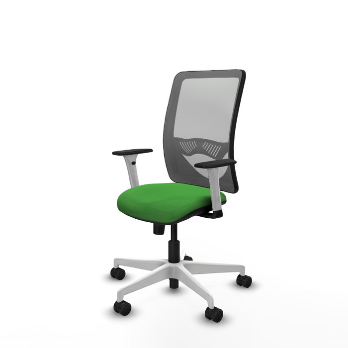 PIQUERAS Y CRESPO Silla de oficina Zulema con mecanismo Sincro, Verde y Gris PIQUERAS Y CRESPO Silla de oficina Zulema con mecanismo Sincro, Verde y Gris